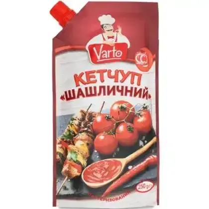 Кетчуп VARTO Шашличний 250 г