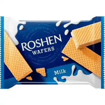 Вафлі Roshen Wafers Молоко 72 г