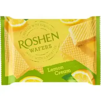 Вафлі Roshen Wafers Лимон 72 г