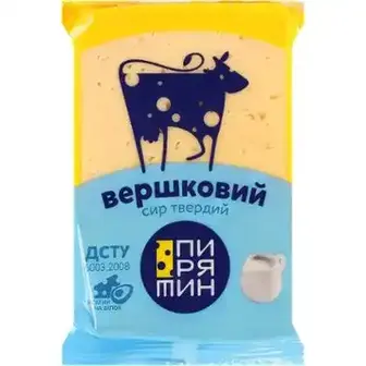 Сир Пирятин Вершковий 50% 160 г