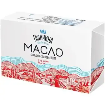 Масло Галичина солодковершкове екстра 82.5% 180 г