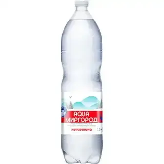 Вода питна Aqua Миргород природна негазована 1,5 л