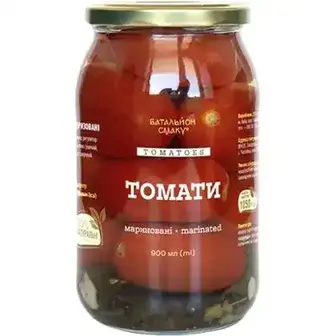 Томати Батальйон смаку мариновані 0,9 л