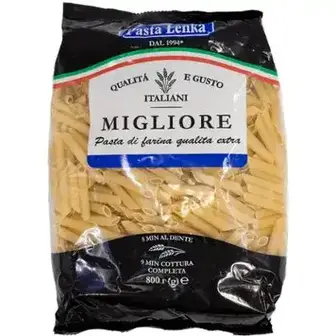Вироби макаронні Pasta Lenka Пера 800 г