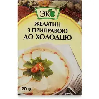Желатин Еко з приправою до холодцю 20 г