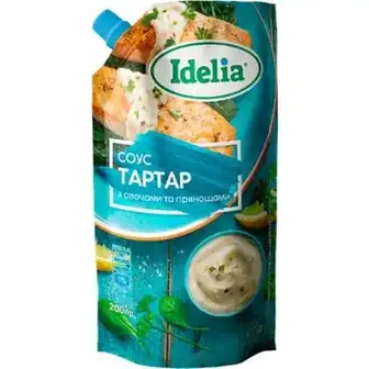 Соус Idelia Тартар 200 г