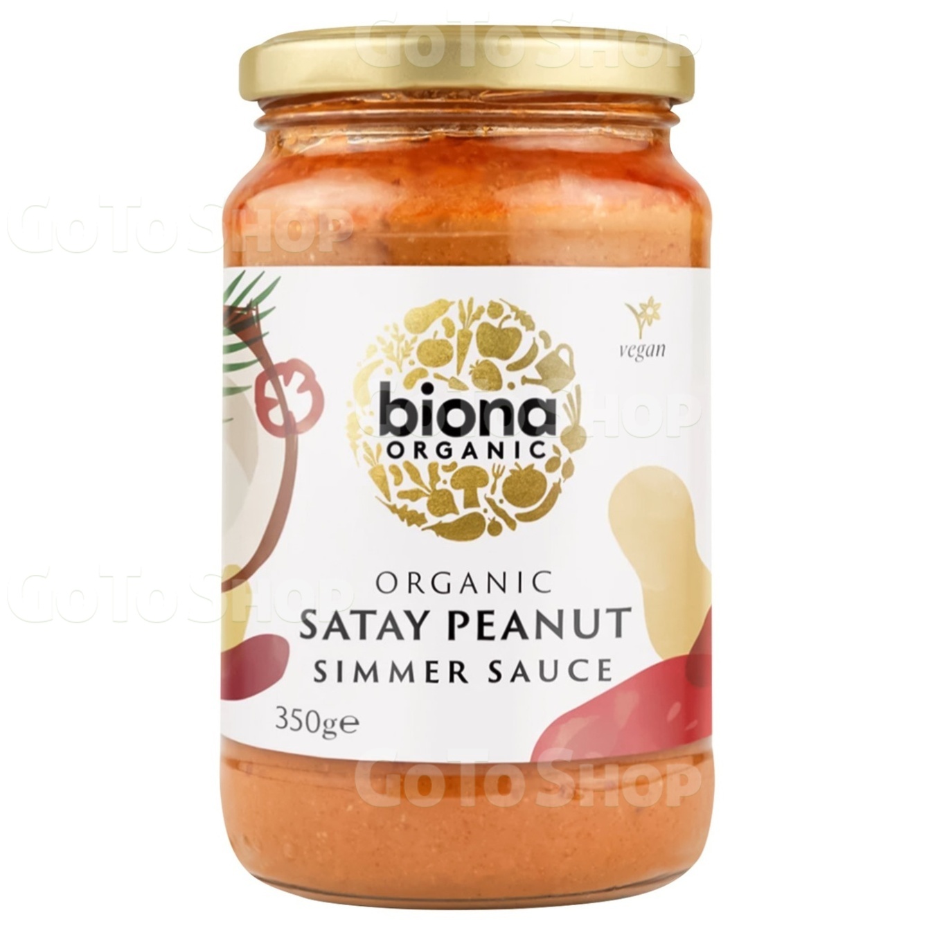 Соус Сатай арахісовий органічний Biona Organic