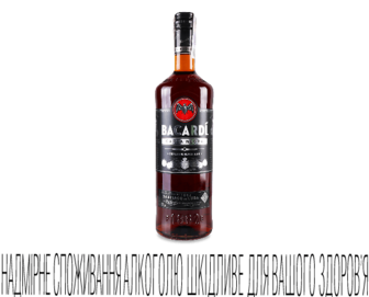 Ром Bacardi Carta Negra 40% (1л)