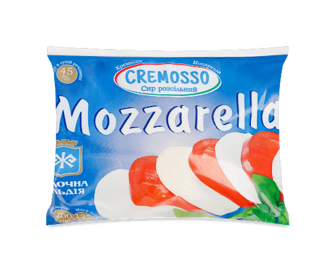 Сир Молочна Гільдія Cremosso Mozzarella розсіл 45%