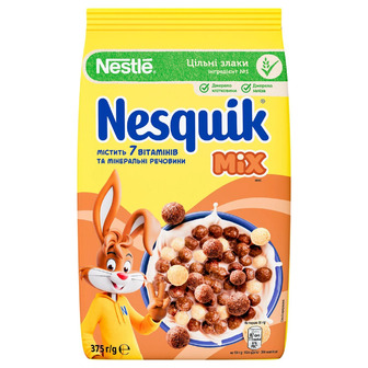 Готовий сухий сніданок  Nesquik Mix 375 г (5900020042835)