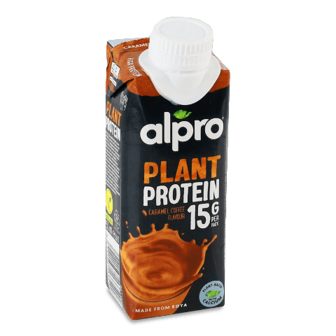 Напій соєвий Alpro Plant Protein Caramel coffee 250мл