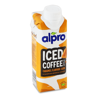 Напій Alpro Iced coffee Caramel flavour соєв основ 250мл