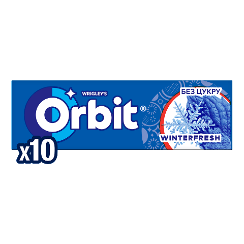 Гумка жувальна Orbit Winterfresh драже 14г