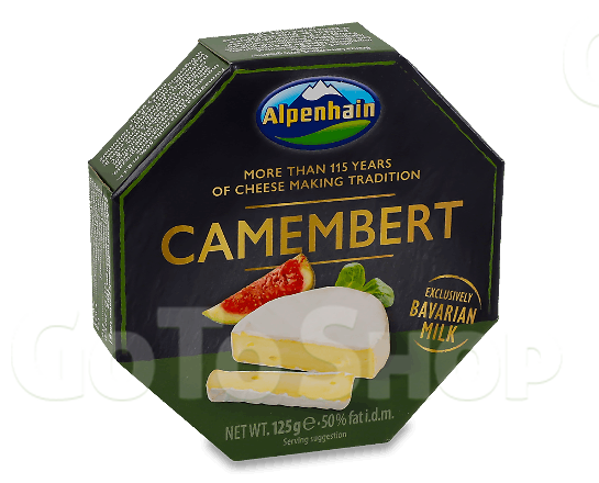 Сир Alpenhain Камамбер Селект 50% 125г