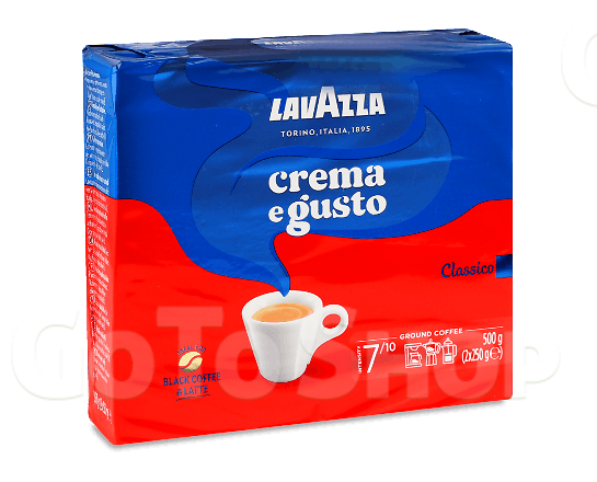 Кава мелена Lavazza Crema e Gusto 2*250г