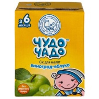 CІК ВИНОГРАД/ЯБЛУКО 0.2Л ЧУДО-ЧАДО