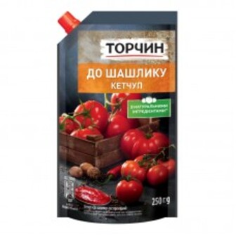 КЕТЧУП ДО ШАШЛИКУ ДОЙ/П 250Г ТОРЧИН