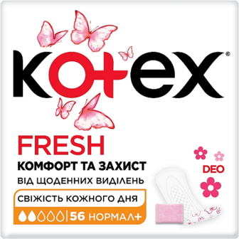 Прокладки щоденні Kotex Deo Normal 56шт (56шт)