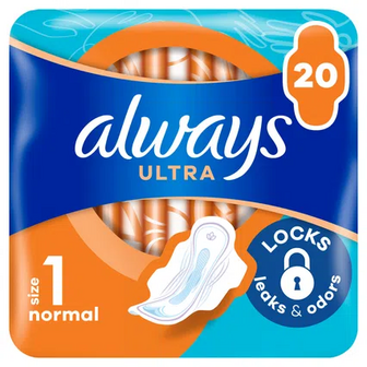 Гігієнічні прокладки Always Ultra Normal 1, 20шт