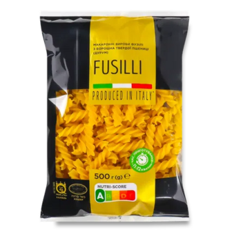 Вироби макаронні «Премія»® Fusilli з твердих сортів пшениці, 500г (500г)