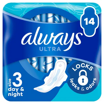 Гігієнічні прокладки Always Ultra Night 3, 14шт