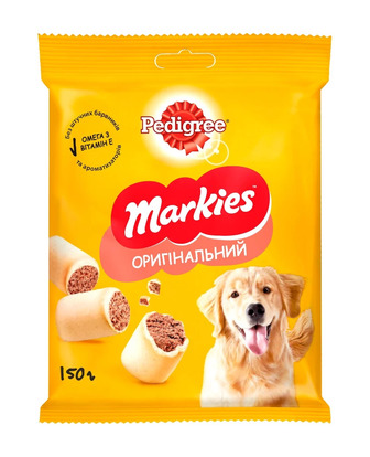 Ласощі для собак 150 г. Pedigree Markies печиво