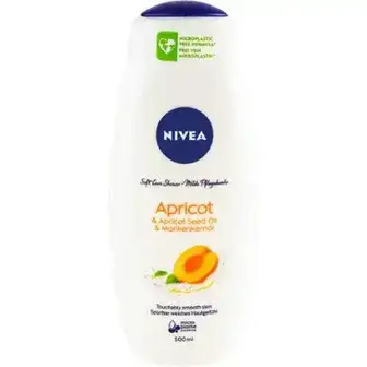 Гель для душу NIVEA Абрикос та олія абрикосових кісточок 500 мл