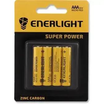 Батарейка Enerlight Super Power AAA BLI 4 шт.