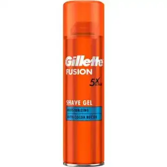 Гель для гоління Gillette Fusion Зволоження 200 мл