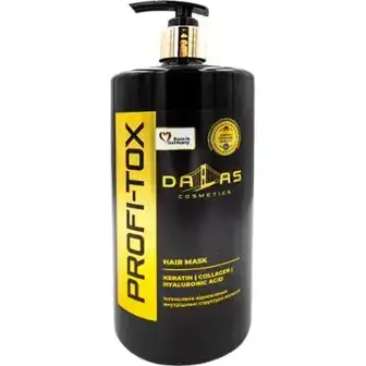 Маска для волосся Dalas Hair Pro-tox з кератином, колагеном та гіалуроновою кислотою 900 мл