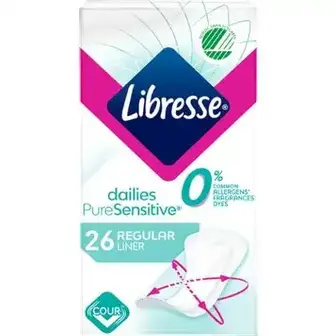 Прокладки щоденні Libresse Pure Sensitive Normal 26 шт