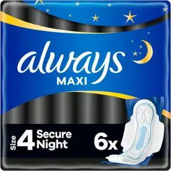 Гігієнічні прокладки Always Maxi Classic Night Single 6 шт