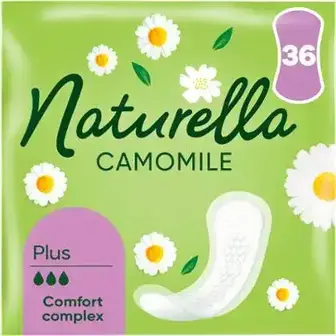 Прокладки щоденні Naturella Camomile Плюс Trio 36 шт