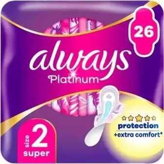 Прокладки Always Ultra Platinum Super Quatro 26 шт