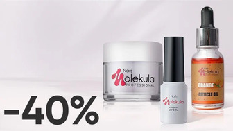 -40% на засоби для манікюру та педикюру бренду Nails Molekula Professional