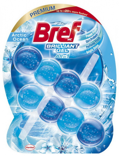 Засіб Bref Brilliant Gel Allin1 Arctic Ocean 42г*2шт