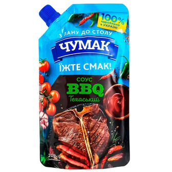 Соус Чумак BBQ Техаський 200 г (4823096008851)