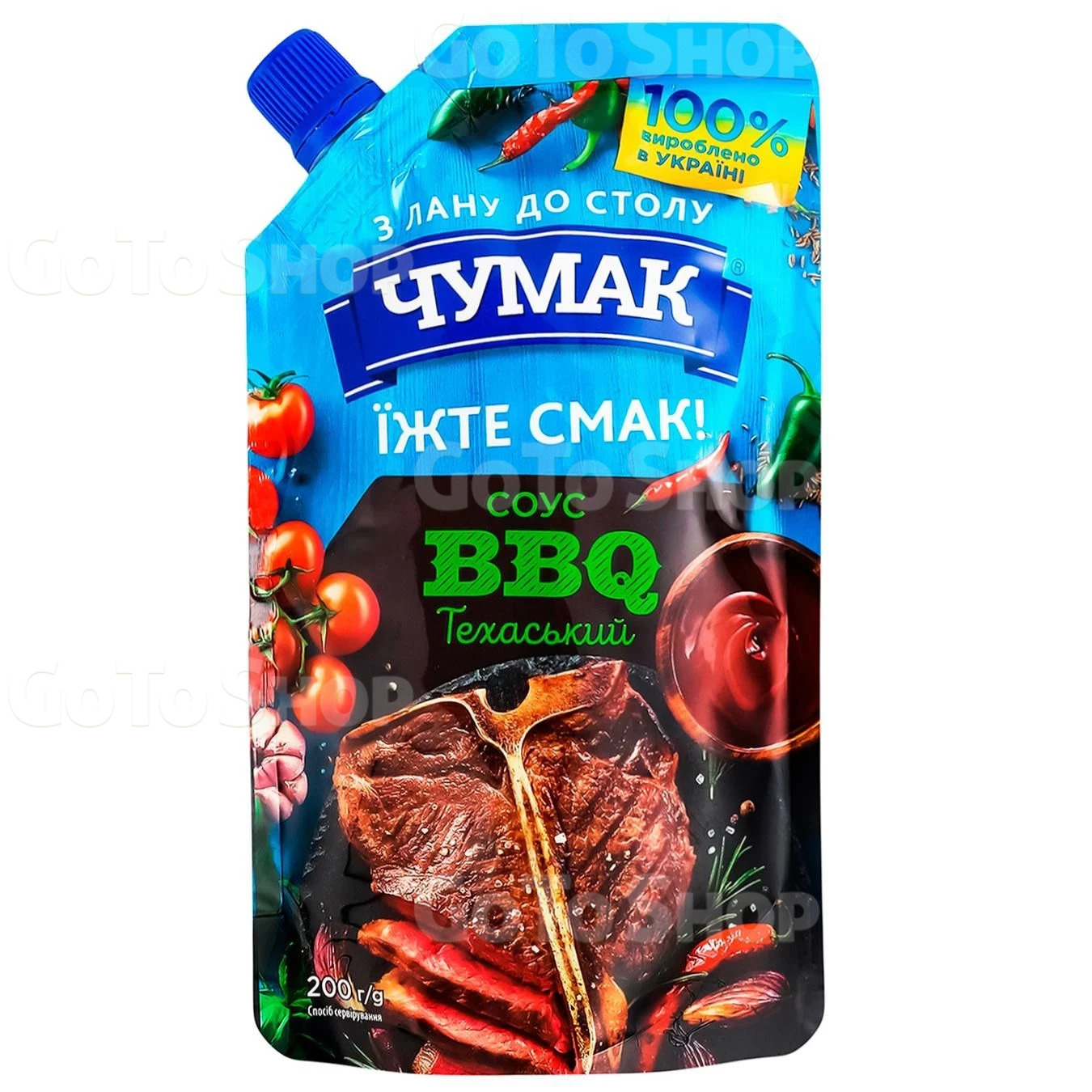 Соус Чумак BBQ Техаський 200 г (4823096008851)