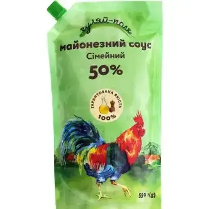 Соус майонезний Гуляй-поле Сімейний 50% 550 г