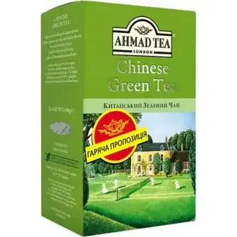 Чай Ahmad Tea Китайський зелений дрібнолистовий 100 г