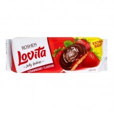 Печ Lovita Jelly Cookies Полуниця 135Г Рошен