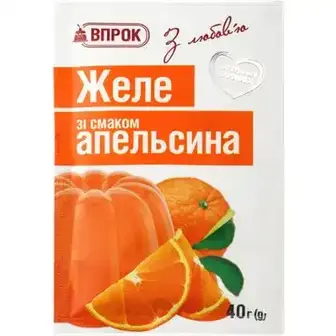 Желе Впрок зі смаком Апельсина 40 г