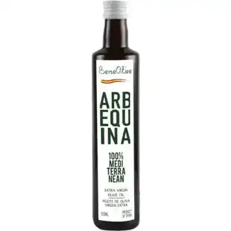 Олія оливкова Beneolive Arbequina 100% середземноморська нерафінована 500 мл