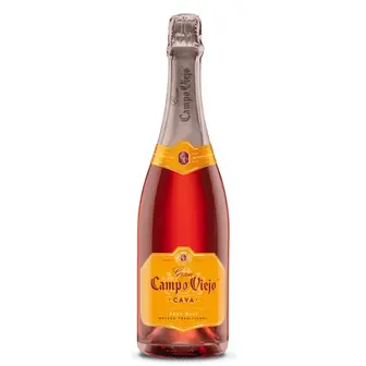 Вино игристое Campo Viejo Cava Brut Rose розовое 0,75л 12%