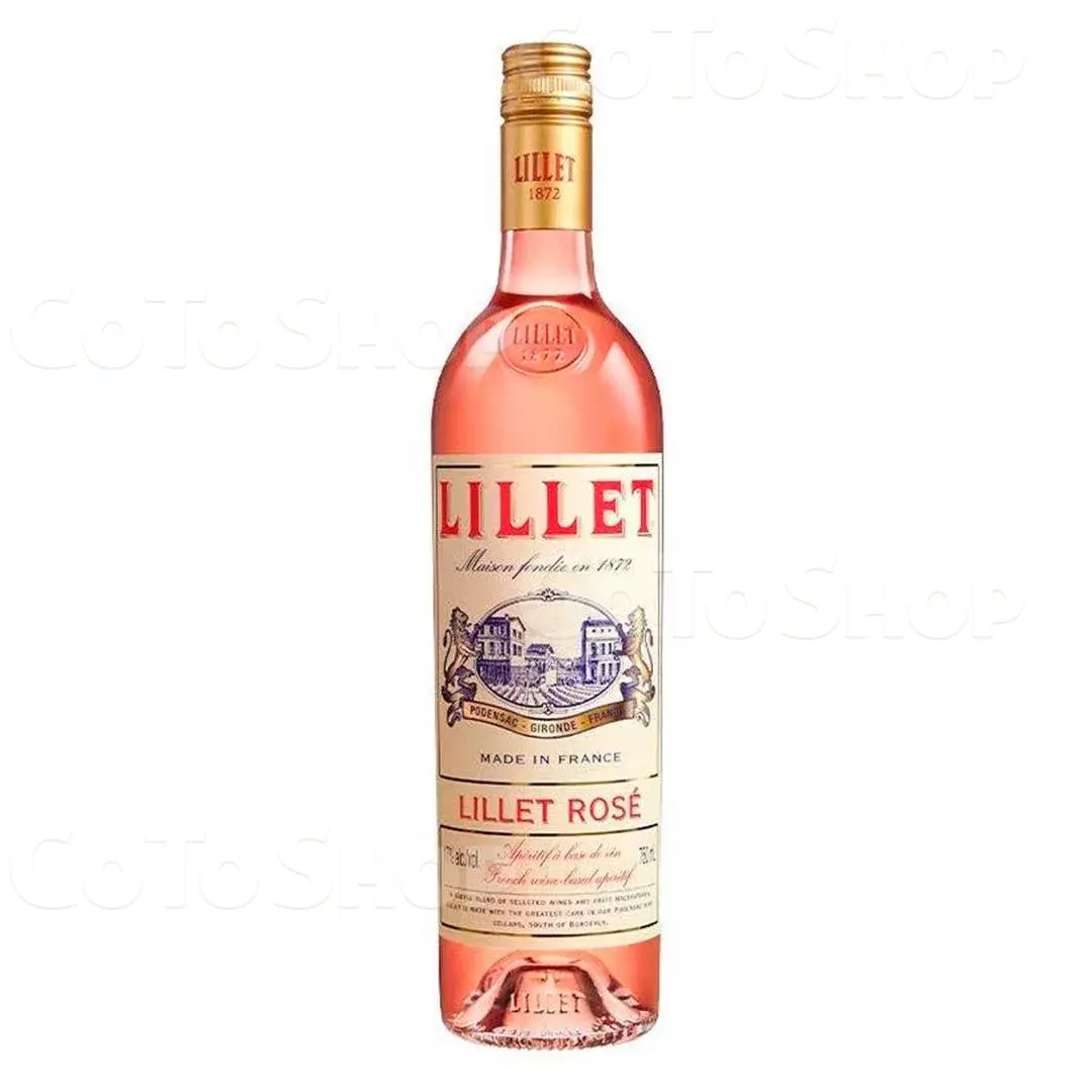 Аперитив Lillet Rose на основі вина 0,75л 17%