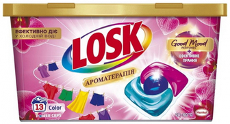Засіб Losk Color Тріо-капсули Малазійська квітка 13шт