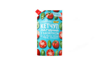 Кетчуп «Лагідний з базиліком» ТМ “Приправка”, 250 г