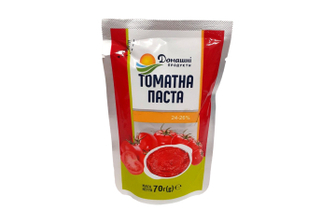 Томатна паста ТМ “Домашні продукти”, 70 г