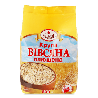 Крупа Козуб продукт вівсяна плющена 500г