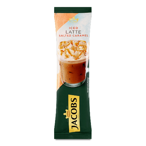 Напій кавовий Jacobs 3в1 Iced Latte Salted Caramel 21,3г